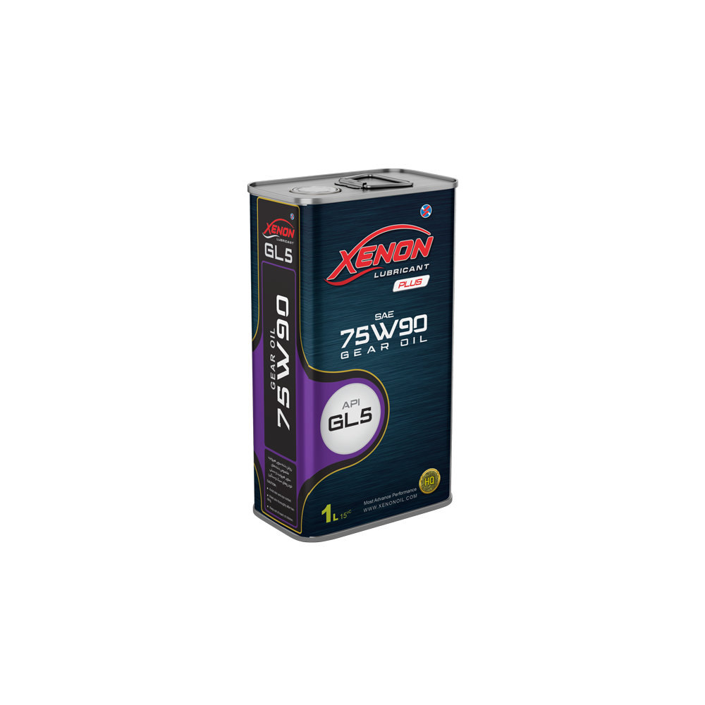 روغن دنده GL5 زنون 75W90 یک لیتری