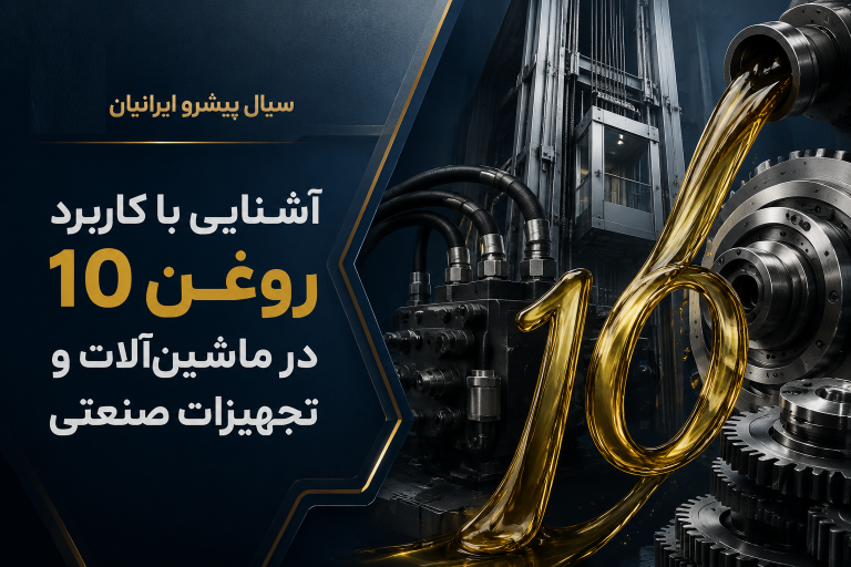 راهنمای جامع و تخصصی کاربرد روغن ۱۰ در ماشین‌آلات و تجهیزات صنعتی